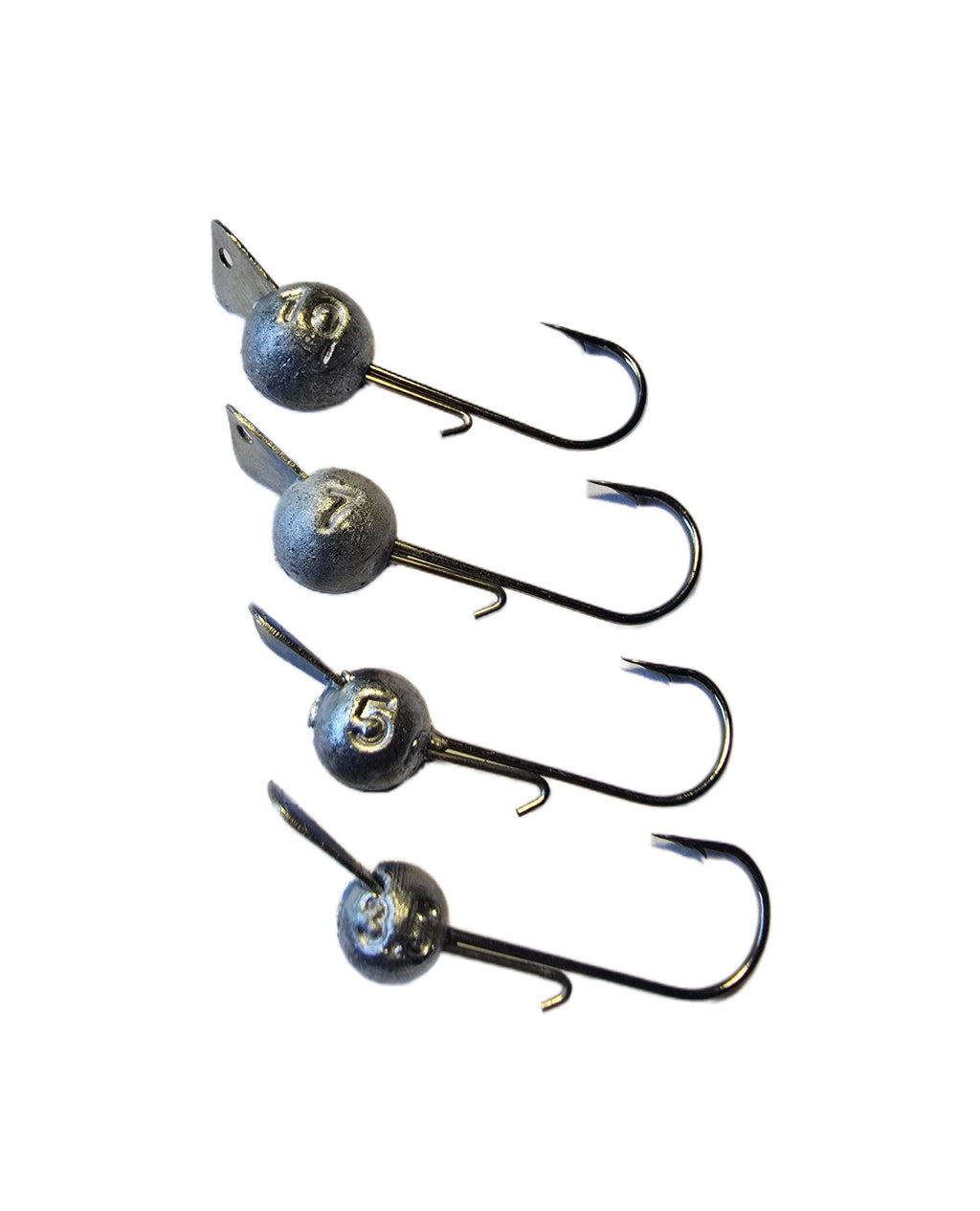 Xplurtak Tungsten Smart Lip Jigheads 10-Pack